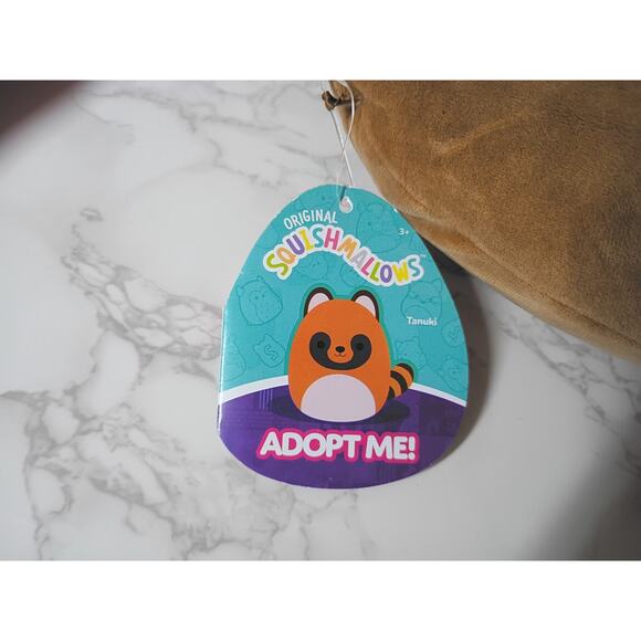 NWT Adopt Me Tanuki Squishmallow - Picture 3 of 3